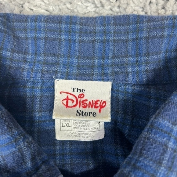 The Disney Store Nightgown Womens Large Extra Large Eeyore Winnie the Pooh Plaid - Picture 4 of 5